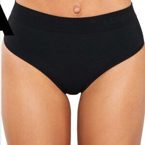 LDMA High Sculpt Thongs (2) Black and Studio Pink - NEW - L